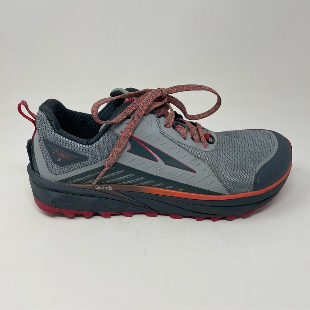 Altra Gray and Red Athletic Shoes